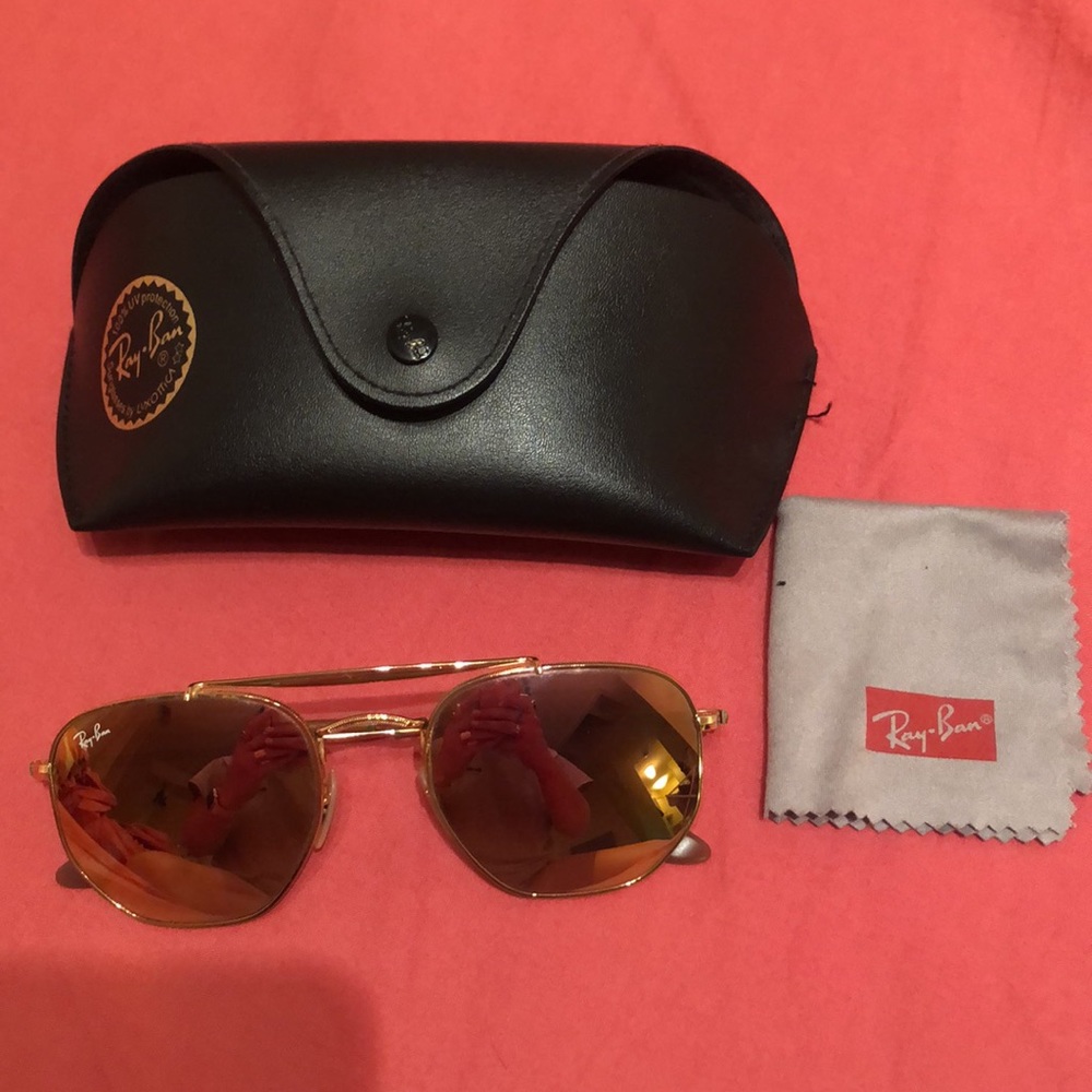 Ray Bans Marshall Gold Aviators